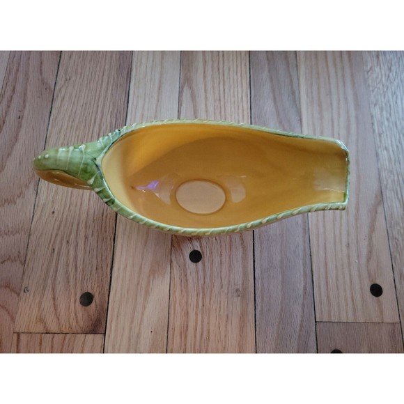 Crate & Barrel Italy Large Vintage Gravy Sauce Boat Server - Picture 5 of 8